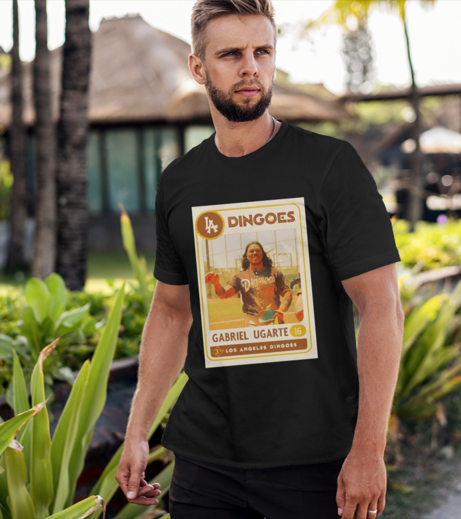 Los Angeles Dingoes Gabriel Ugarte 16 Player Card T-Shirt