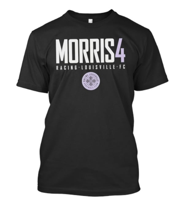 Makenna Morris 4 Racing Louisville FC NWSL T-Shirt
