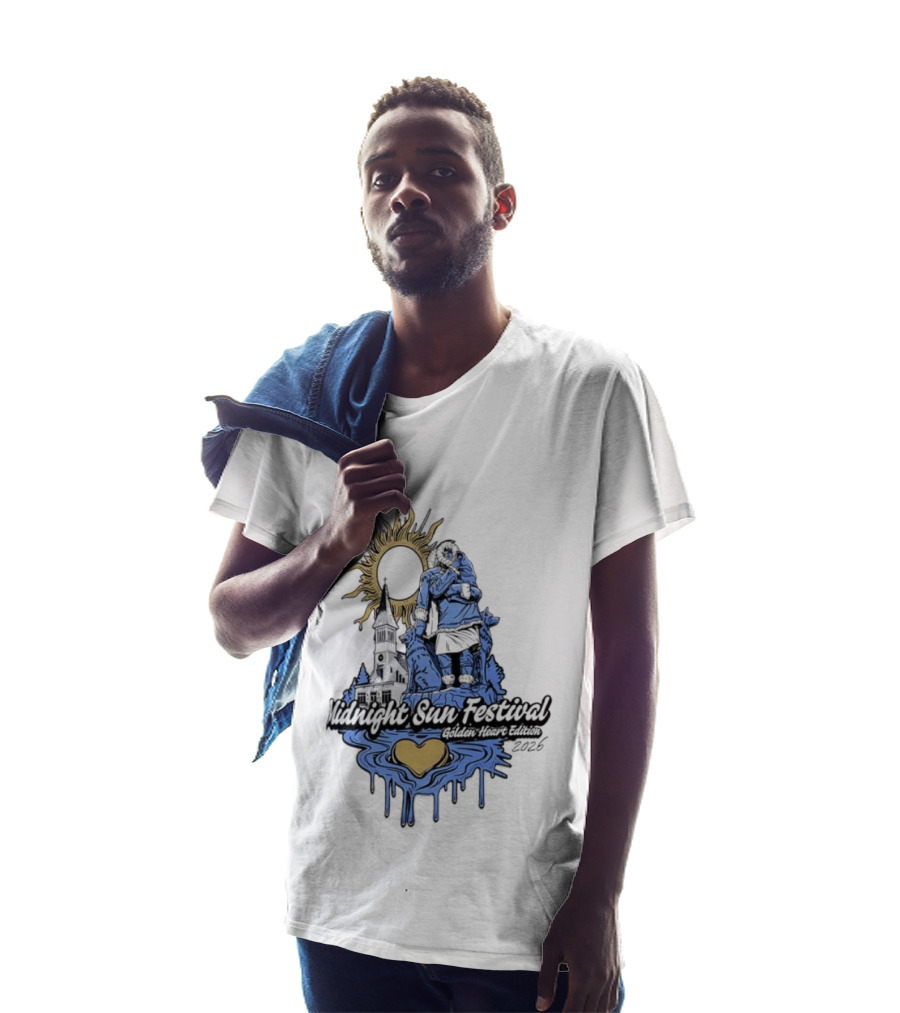 Midnight Sun Festival Golden Heart Edition 2023 T-Shirt
