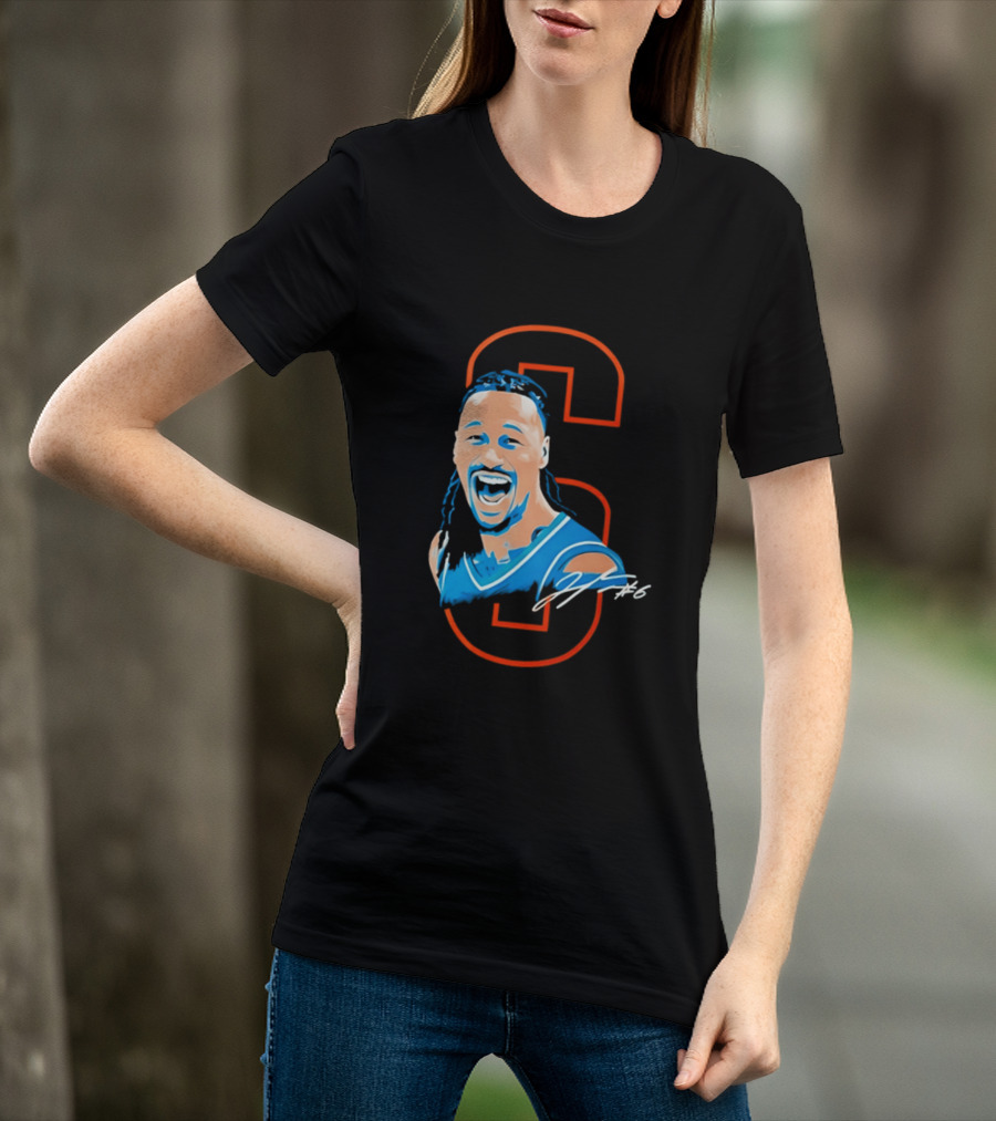 Jaylin Williams OKC Thunder #6 Cartoon T-Shirt