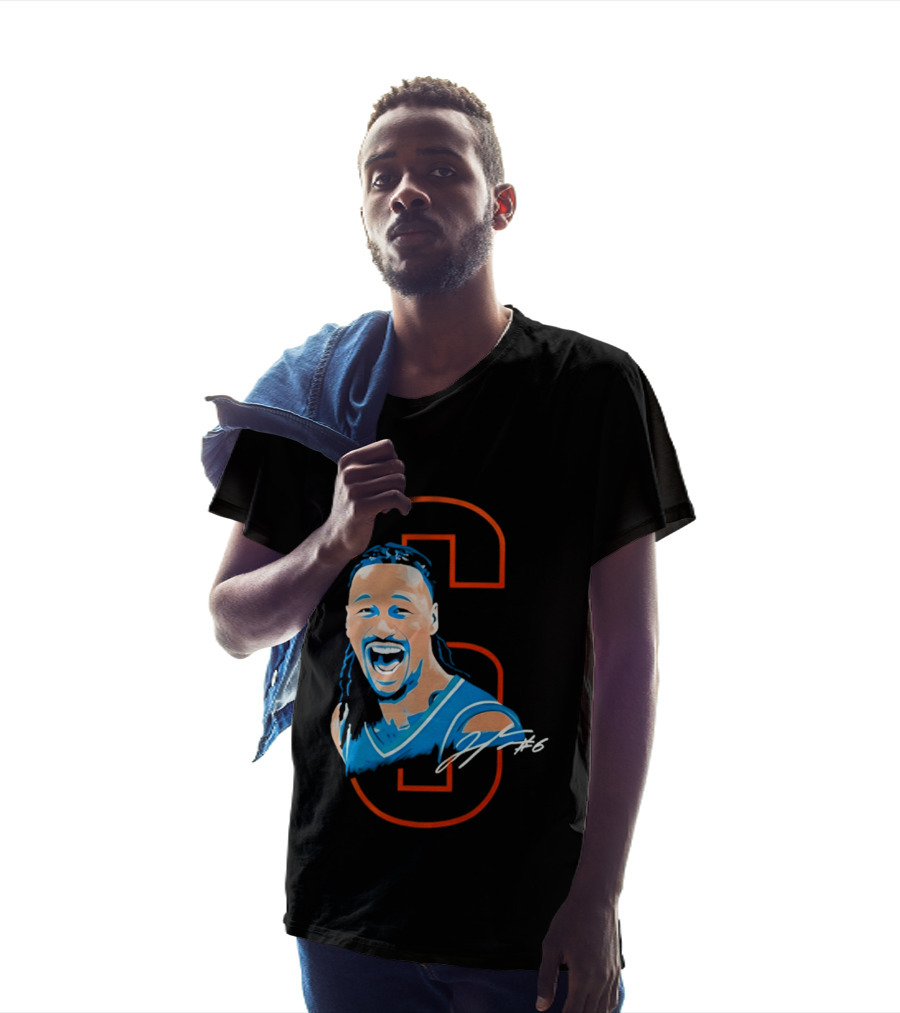 Jaylin Williams OKC Thunder #6 Cartoon T-Shirt