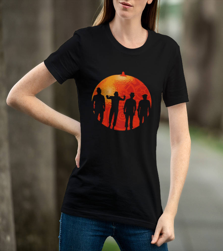 A Work Orange The Droogs Silhouettes Orange Gang T-Shirt