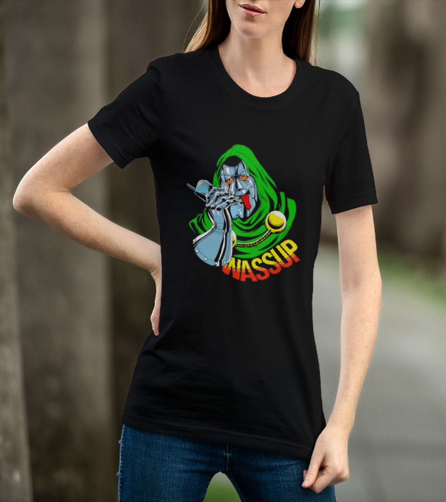 Wassup Doctor Doom Iconic Supervillain T-Shirt