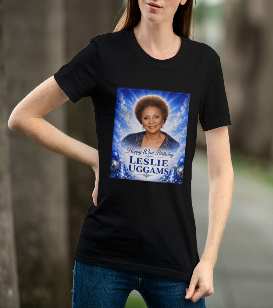 Happy 83rd Birthday Leslie Uggams Celebration T-Shirt