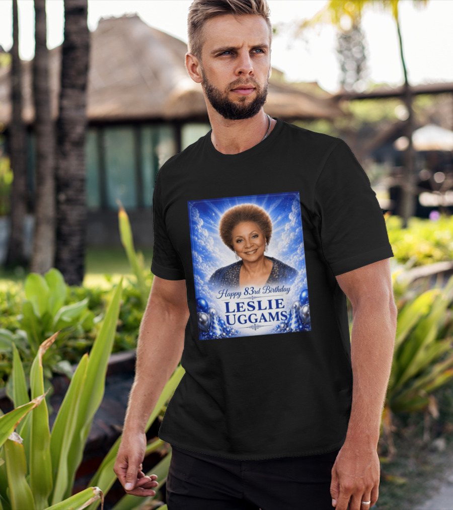 Happy 83rd Birthday Leslie Uggams Celebration T-Shirt