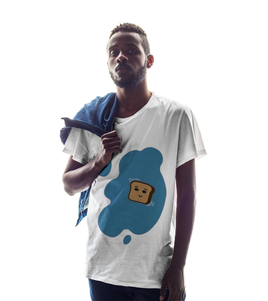 New Soggy Toast Another Spill Happy Bread In Puddle T-Shirt