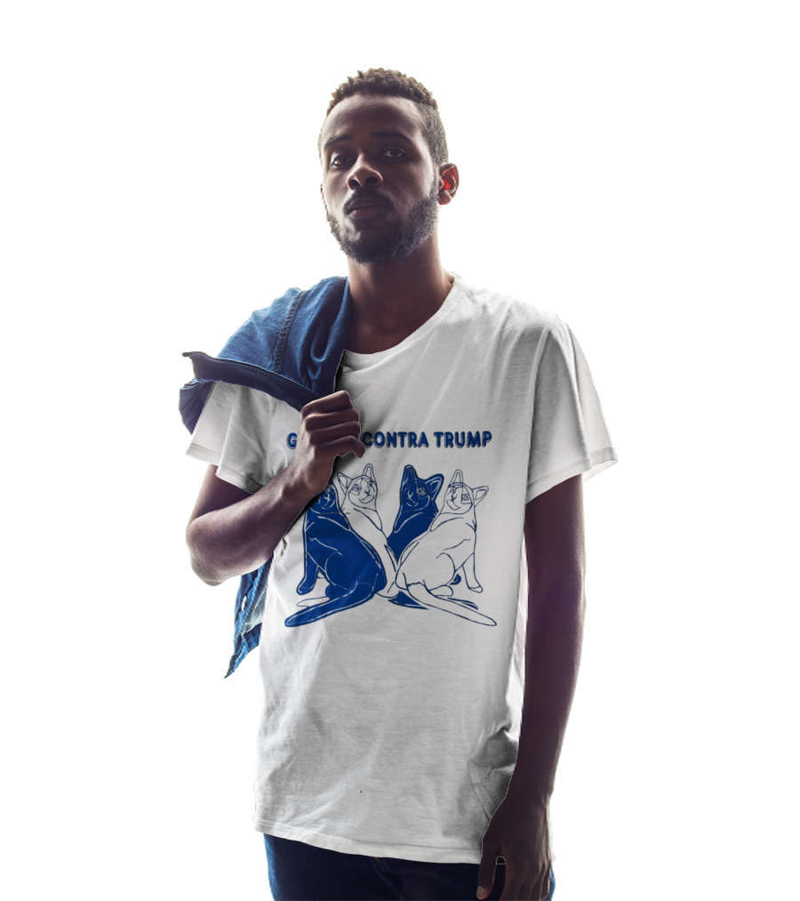 Gatitos Contra Trump Sphynx Cats T-Shirt