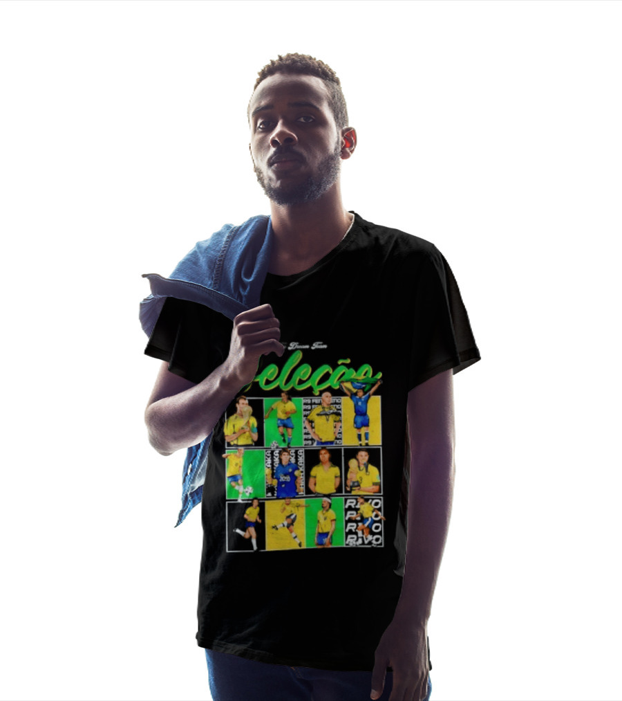 Selecao Brasil Football Legends Soccer Dream Team Series T-Shirt