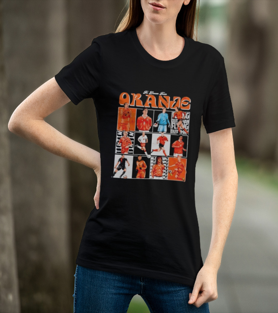 The Oranje Holland Football Legends Dream Team Series T-Shirt