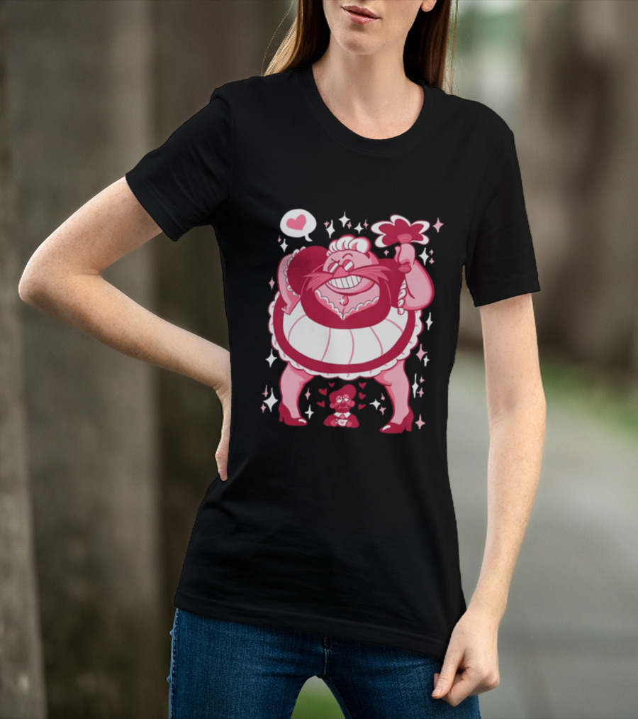 Eggman The Egg Maid Meme Sparkles And Hearts T-Shirt