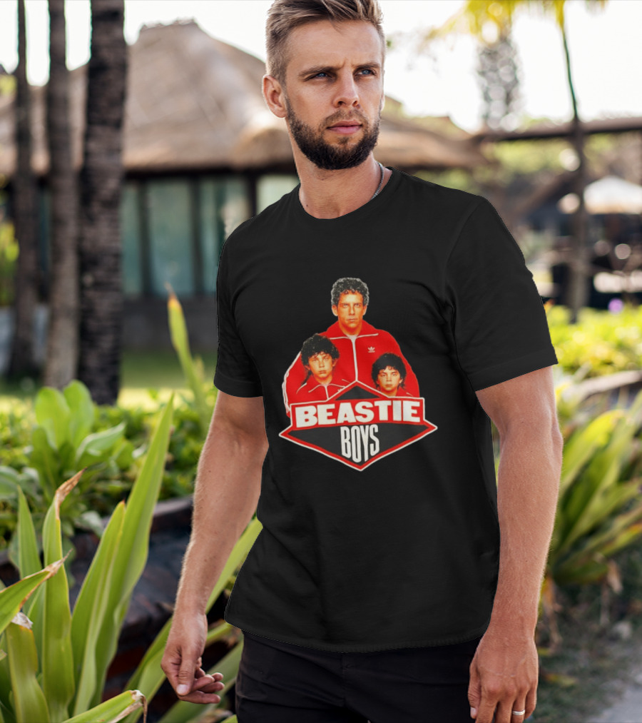 Beastie Boys Red Tracksuit Iconic Hip Hop T-Shirt
