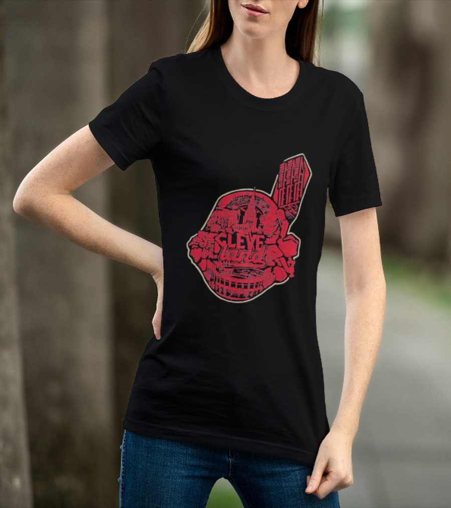 Cleveland Guardians 1948 Terminal Tower Progressive Field CLEVEland T-Shirt