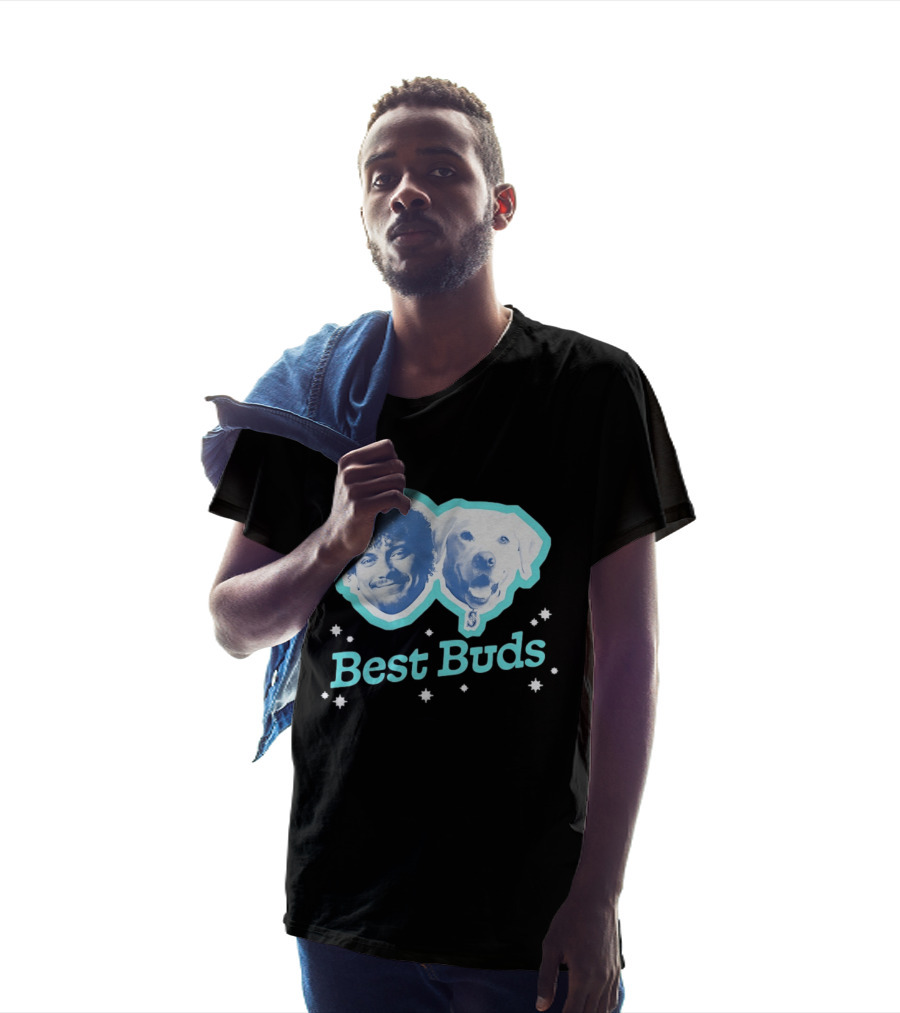 J P Crawford Seattle Mariners Baseball Best Buds T-Shirt
