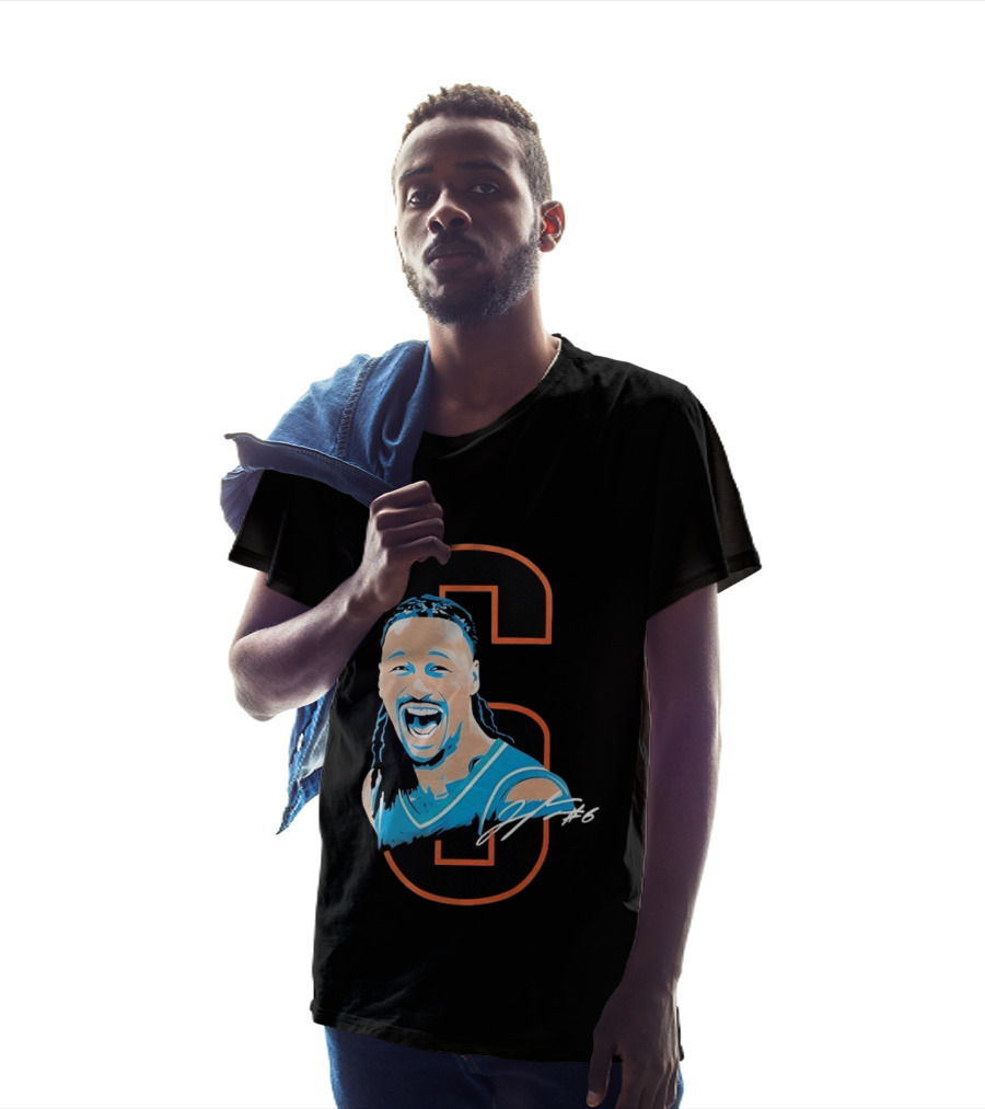 Jaylin Williams Number 6 Oklahoma City Thunder Basketball Signature T-Shirt