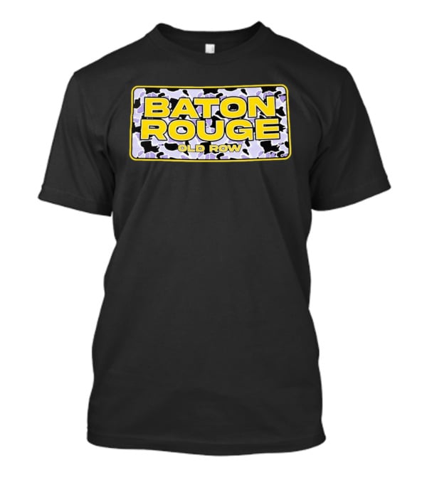 LSU Tigers Baton Rouge Old Row Camouflage T-Shirt