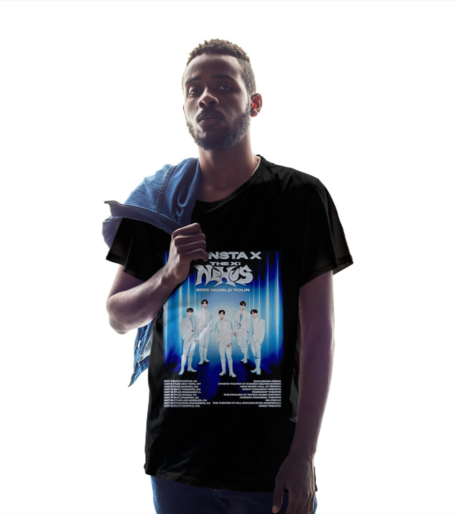 Monsta X The X Nexus 2026 World Tour Dates And Venues T-Shirt
