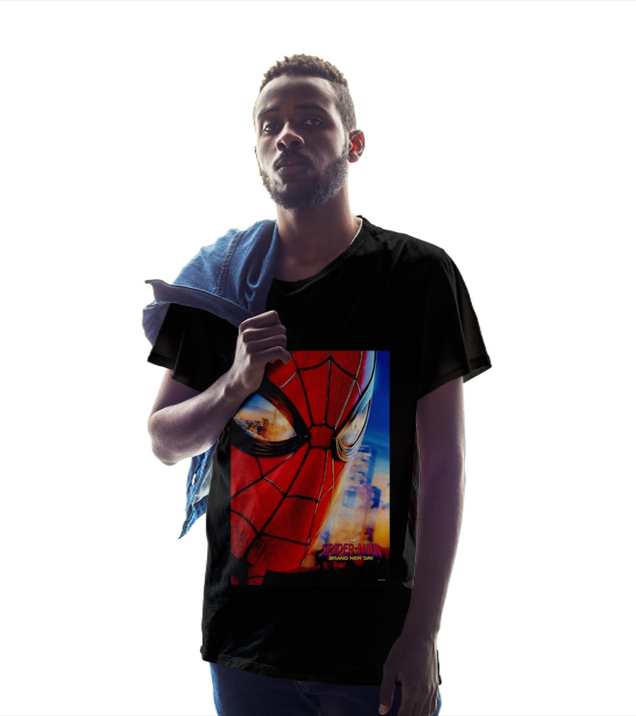 Spider Man Marvel Brand New Day Mask Studios T-Shirt