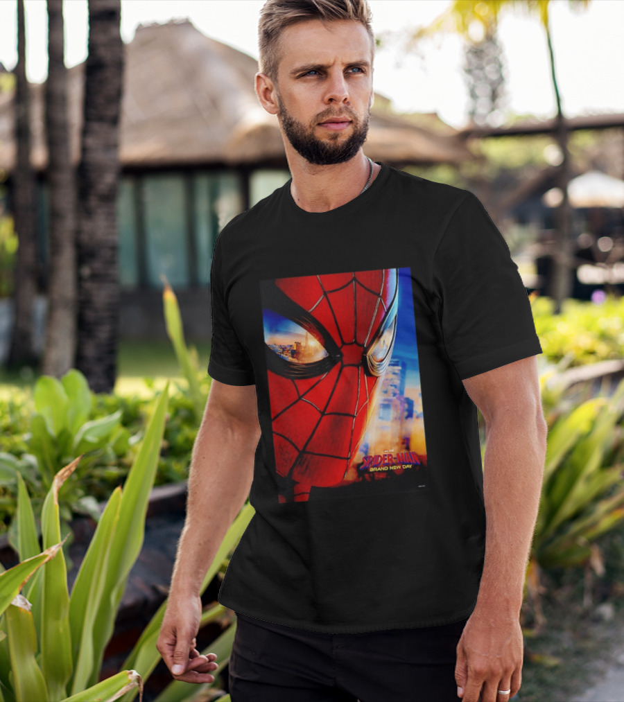 Spider Man Marvel Brand New Day Mask Studios T-Shirt