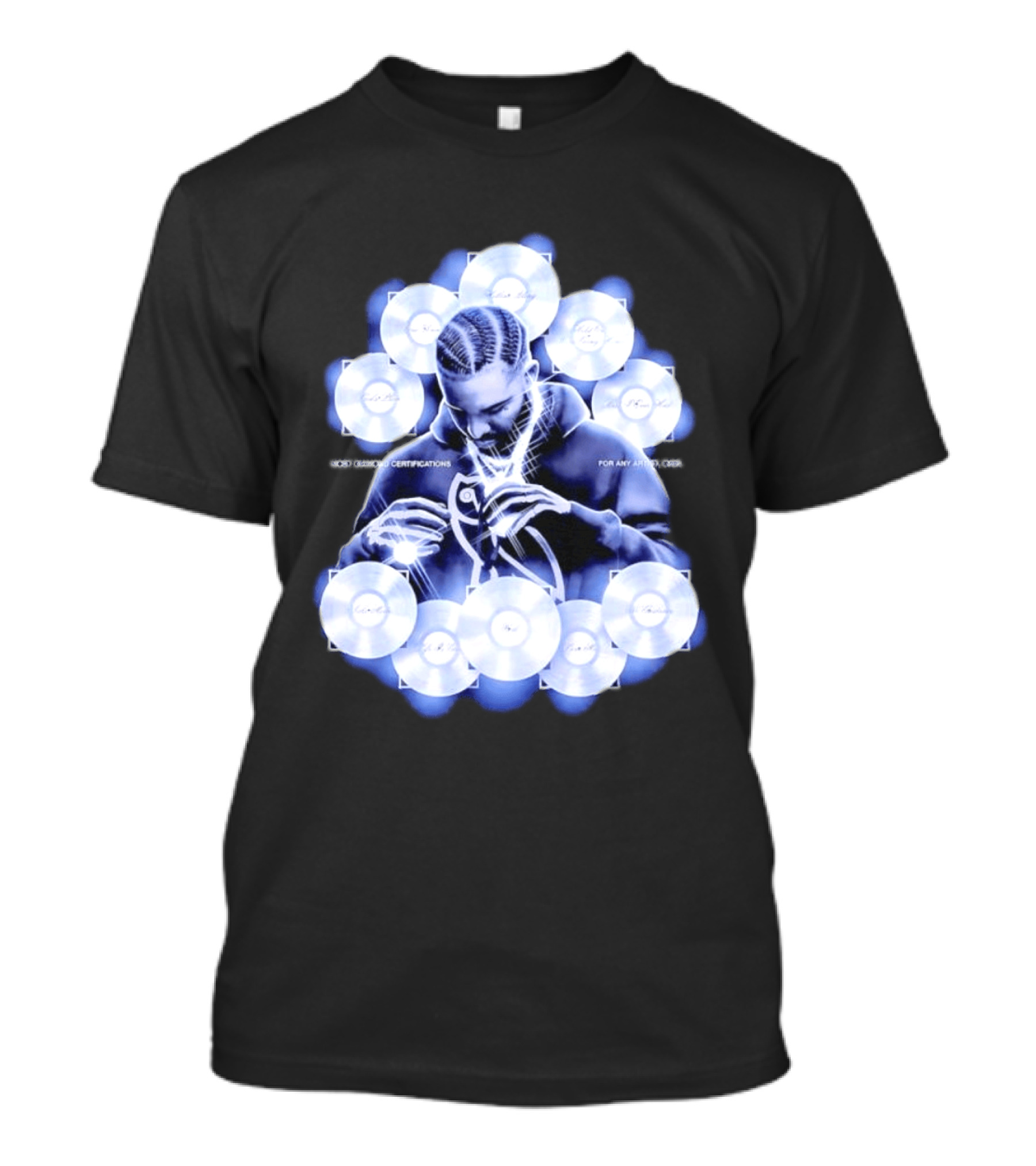 Drake Diamond Certifications Music Awards Owl T-Shirt