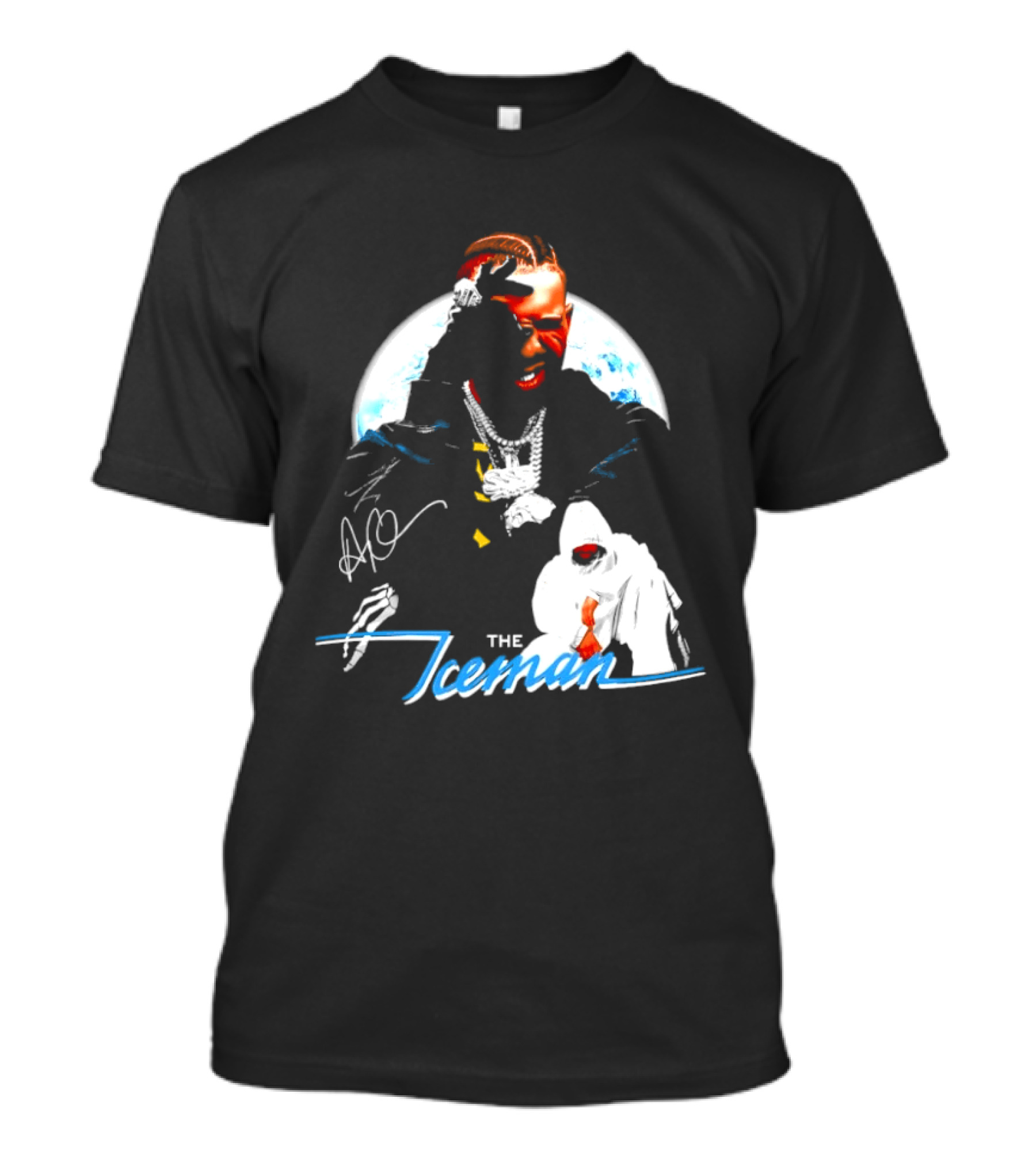 Drake The Iceman Autographed 2026 Design By Cesar T-Shirt