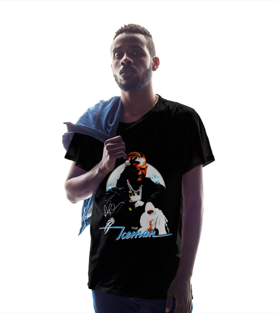 Drake The Iceman Autographed 2026 Design By Cesar T-Shirt