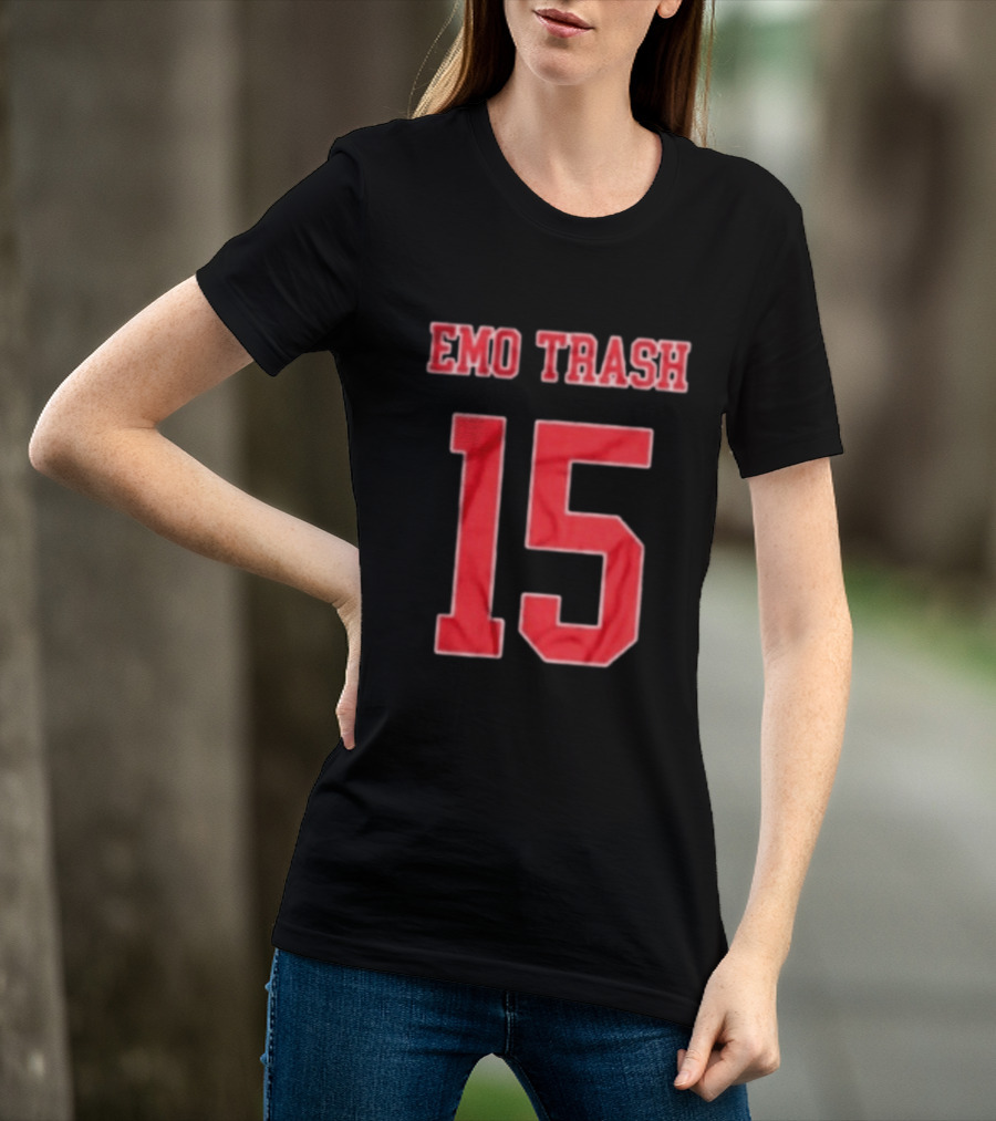 EMO TRASH 15 Retro Sports T-Shirt