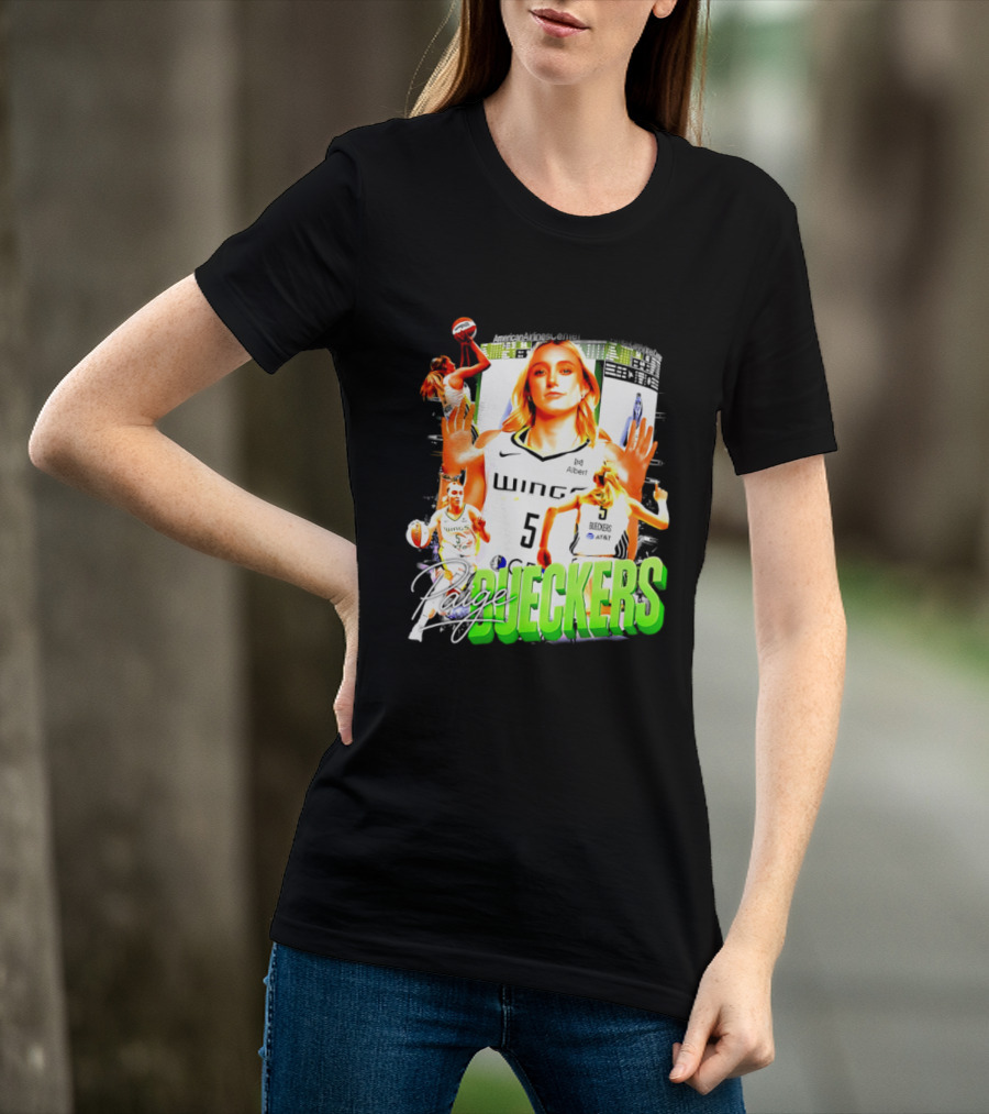 Paige Bueckers Dallas Wings Number 5 Basketball Star T-Shirt