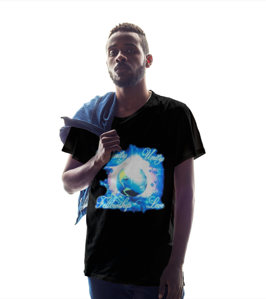 Divinity Unity Fellowship Love Earth Glow T-Shirt