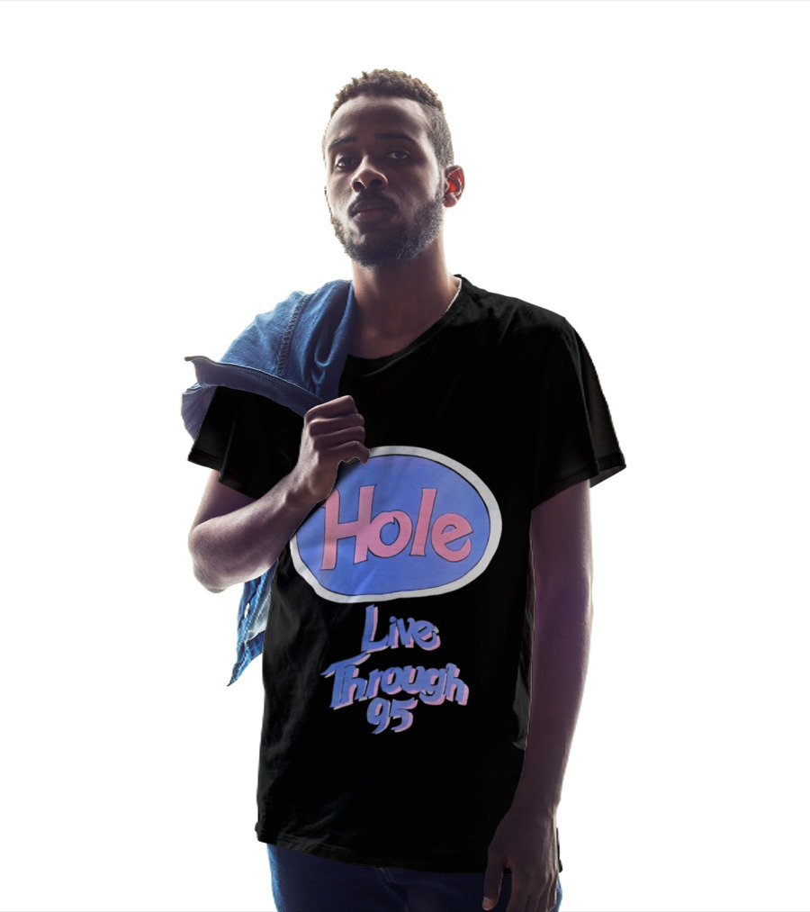 Hole Live Through 95 Tour Concert 90s Grunge Fashion T-Shirt