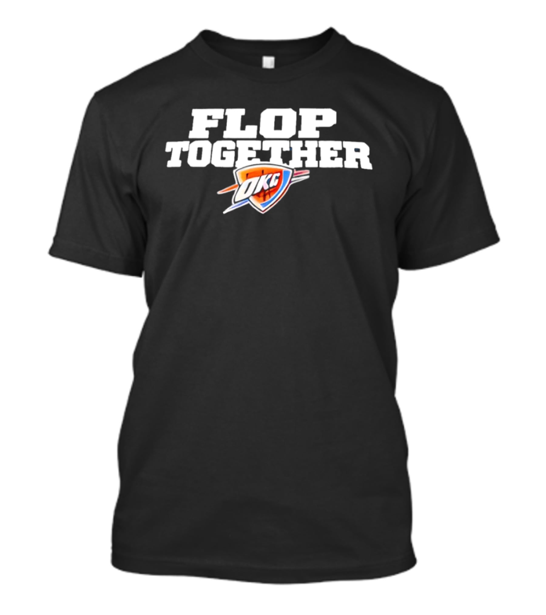OKC Thunders Flop Together Game 7 Spurs T-Shirt