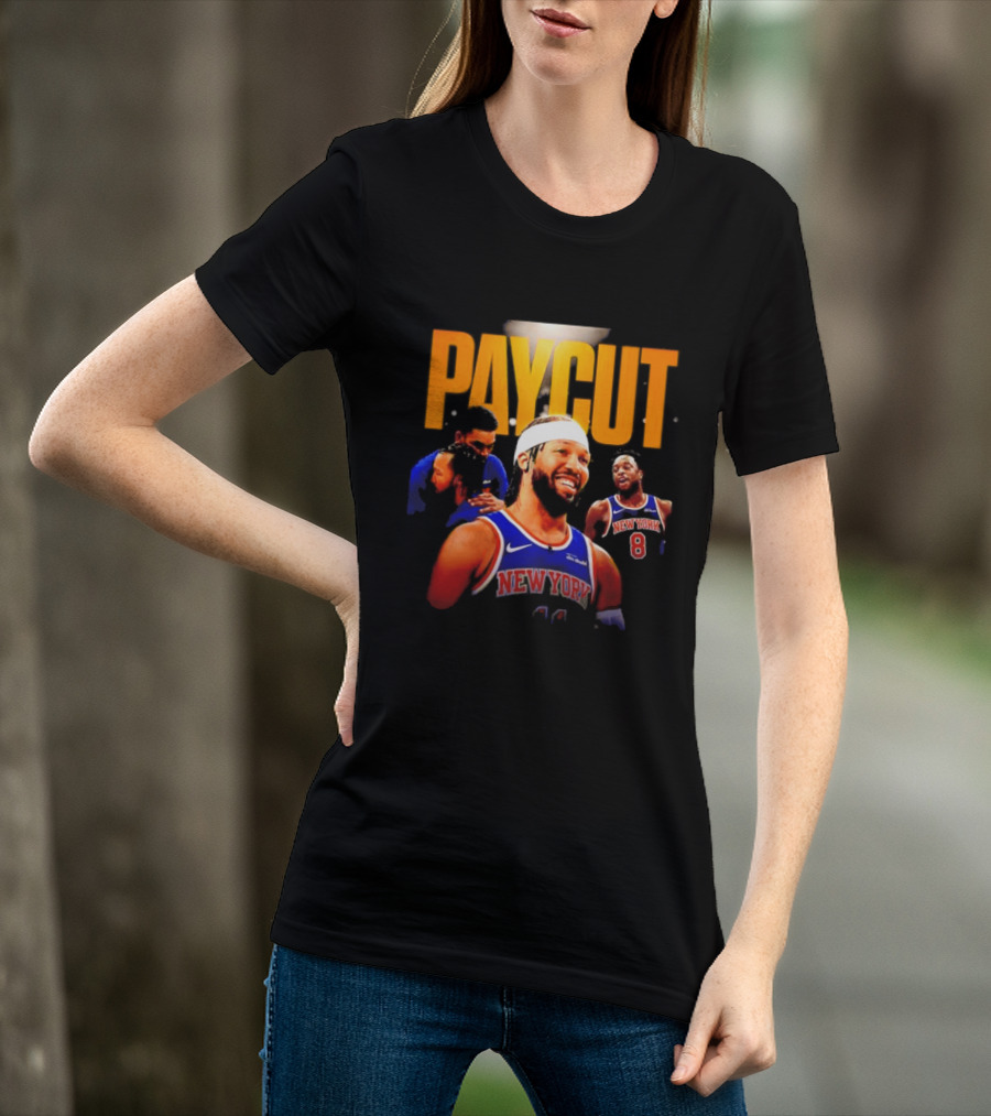 New York Basketball Paycut Jalen Brunson Knicks Edition T-Shirt