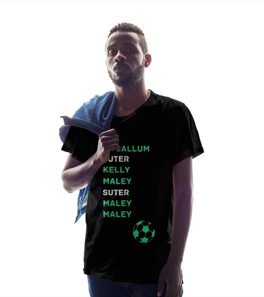 McCallum Suter Kelly Maley Football Soccer Ball T-Shirt