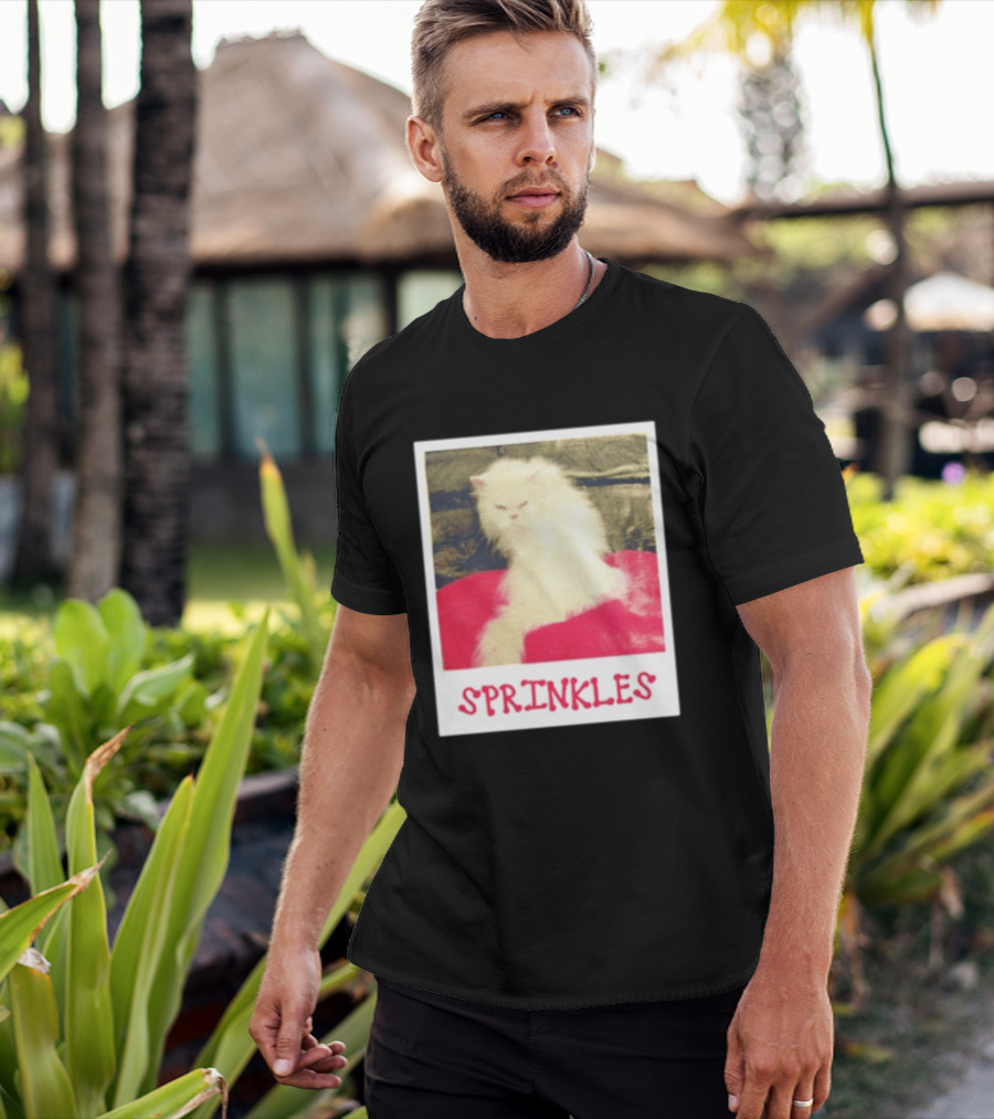 Sprinkles Polaroid Cat T-Shirt