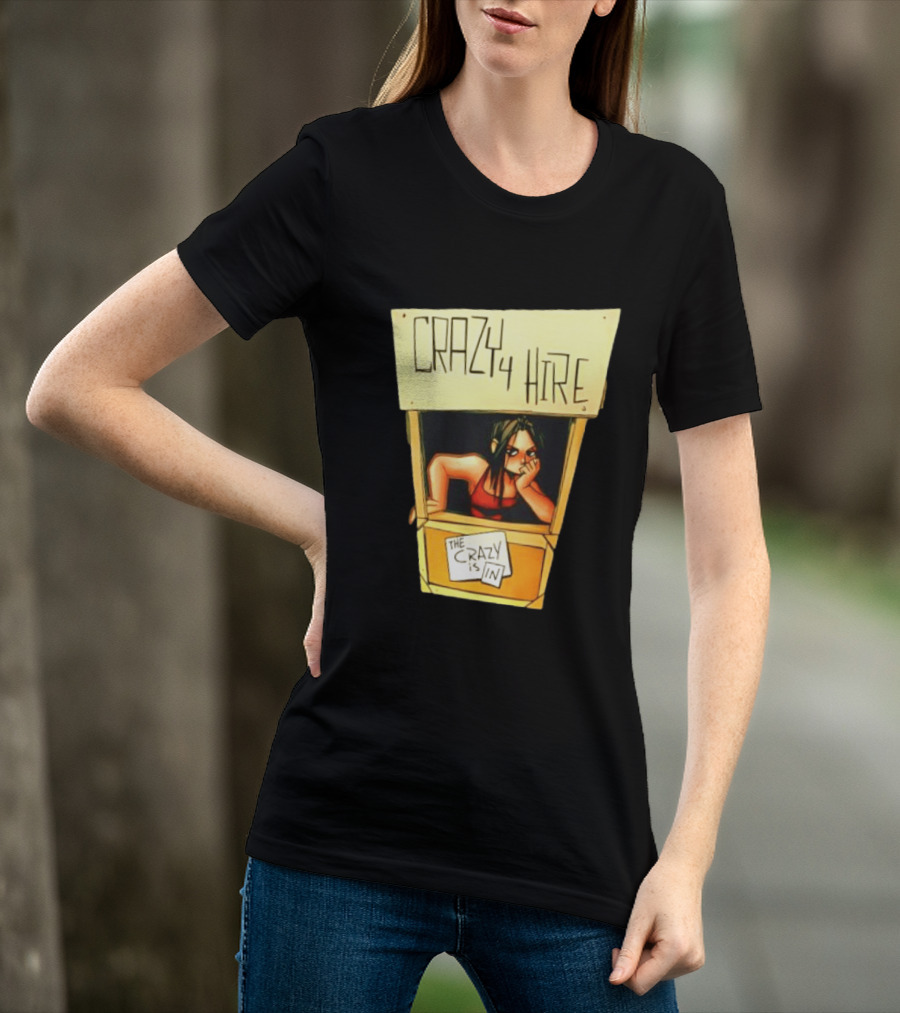 Nemi Montoya Crazy 4 Hire Comic Strip The Crazy Is T-Shirt