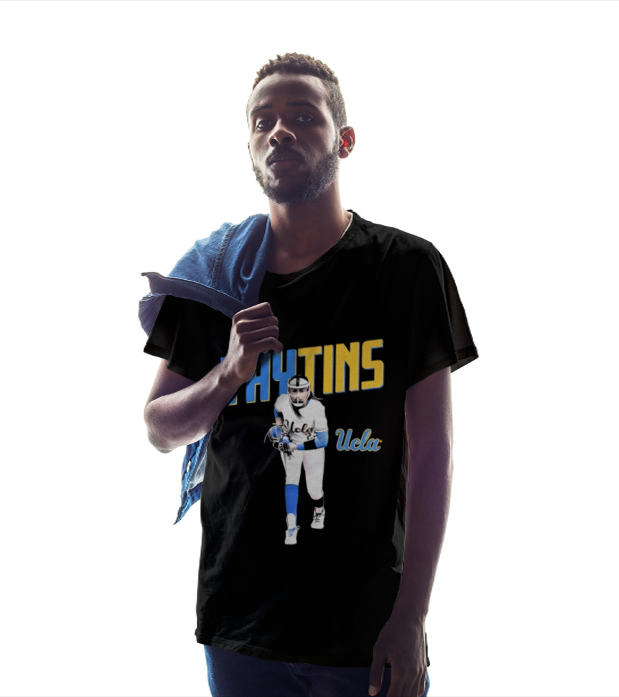 Taytins UCLA Bruins Softball Player T-Shirt