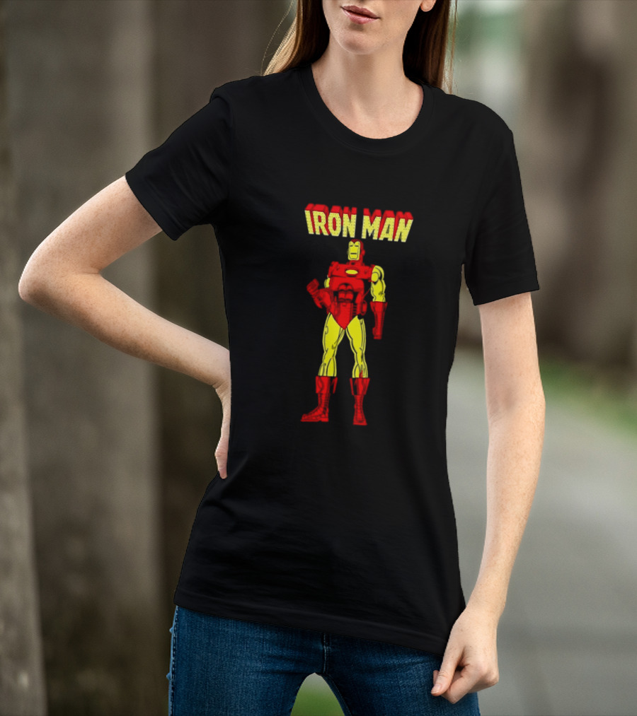 Iron Man Marvel Comics The Invincible Iconic Armor T-Shirt