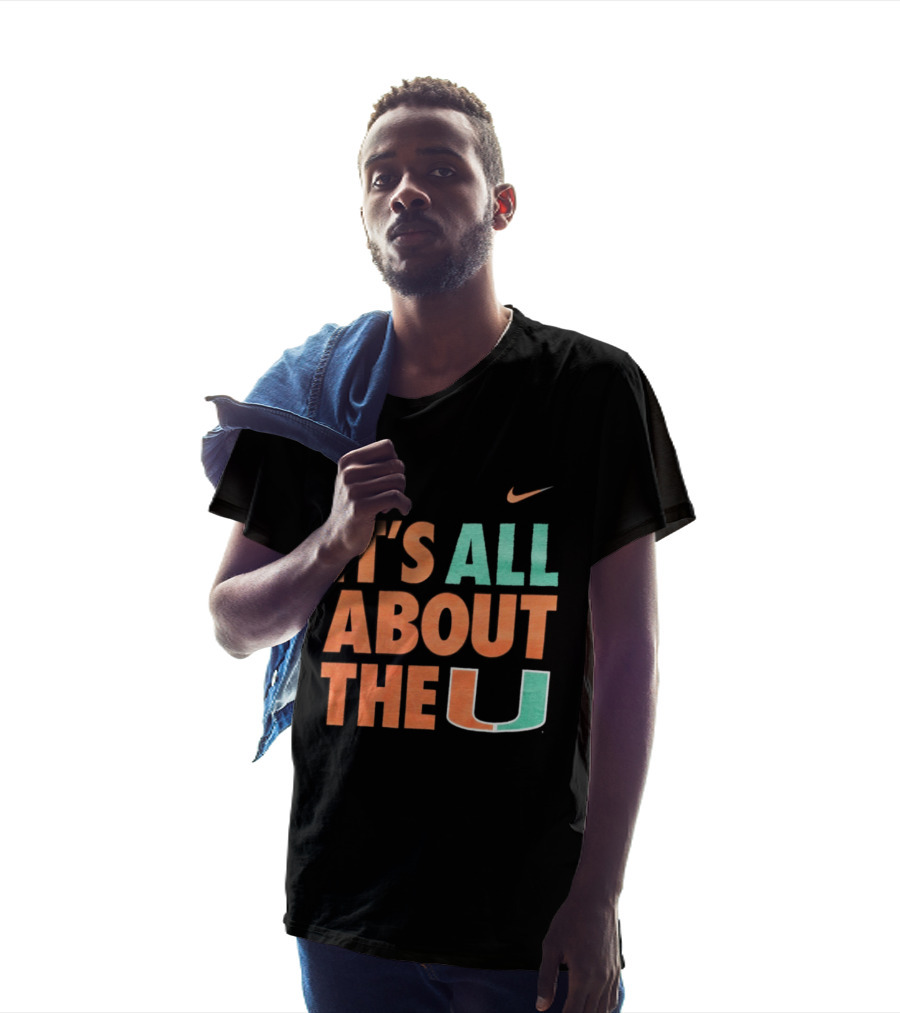 University Of Miami Hurricanes It's All About The U Nike T-Shirt