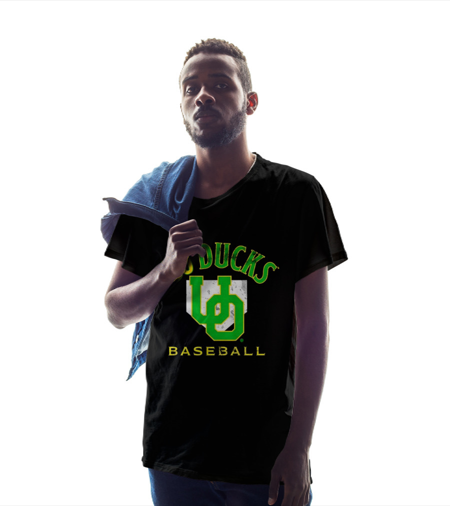 Go Ducks UO Oregon Baseball T-Shirt