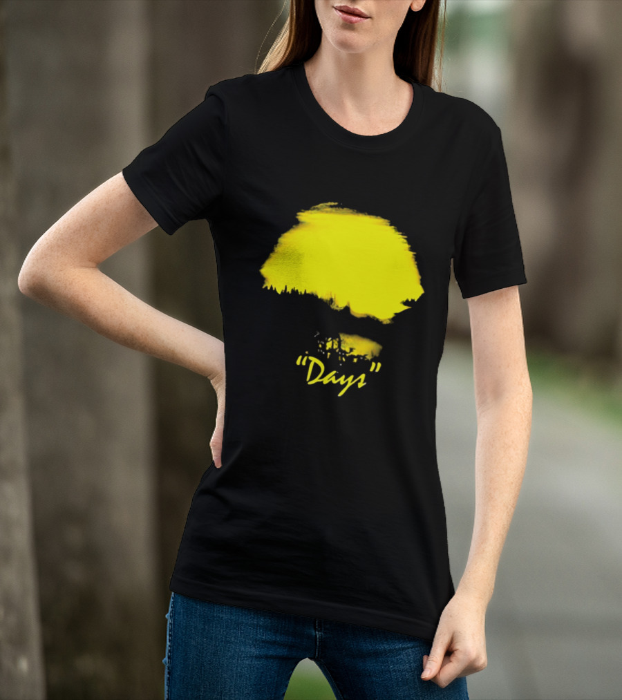 Welcome To Yellow "Days" Bright Sunshine Paintstroke T-Shirt