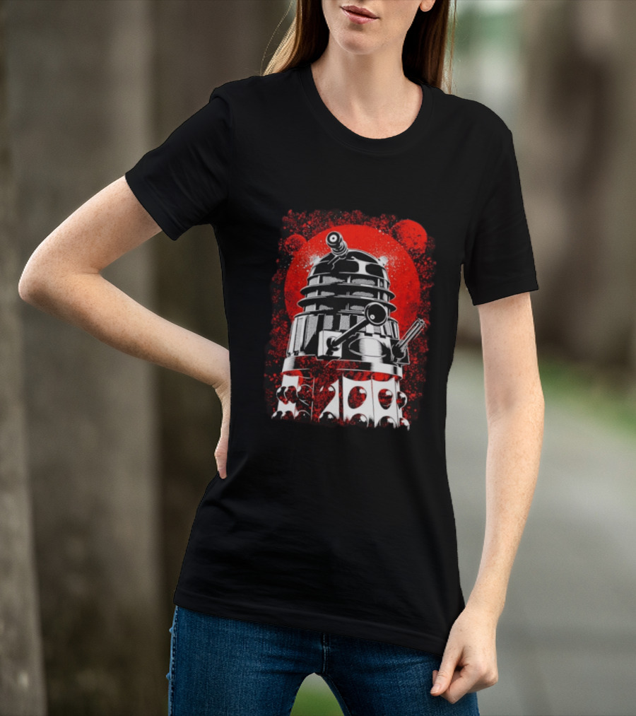 Dalek Doctor Who Science Fiction Alien Robot Villain TV Series Enemies T-Shirt
