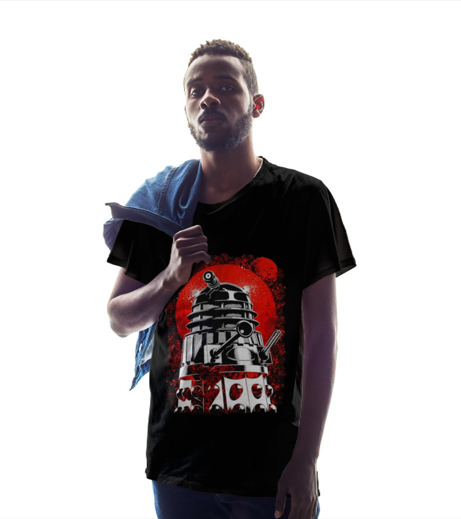 Dalek Doctor Who Science Fiction Alien Robot Villain TV Series Enemies T-Shirt