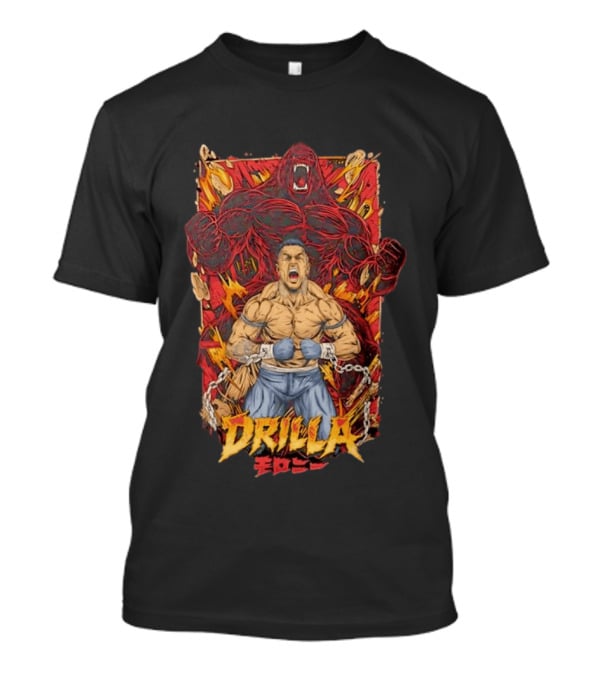 Drilla Gorilla Anthony Taylor Boxing MMA Warrior Explosion T-Shirt