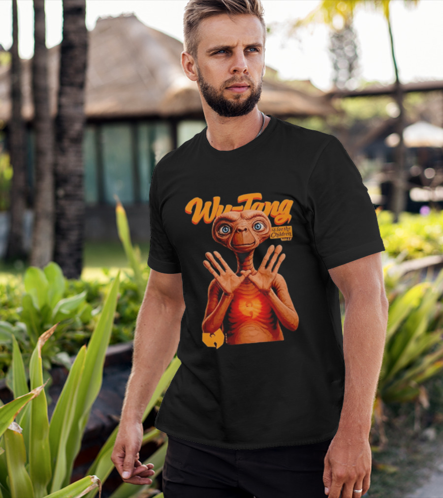 Wu Tang Is For The Children E.T. 1992 SIMPSON T-Shirt
