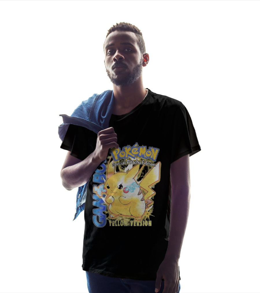 Game Boy Pokémon Special Pikachu Edition Yellow Version T-Shirt