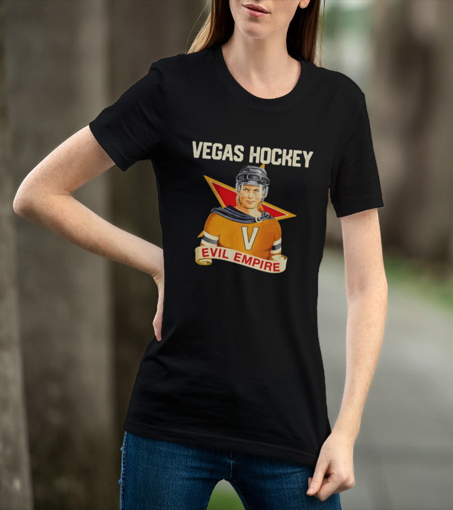 Vegas Hockey Ivan Drago Evil Empire T-Shirt