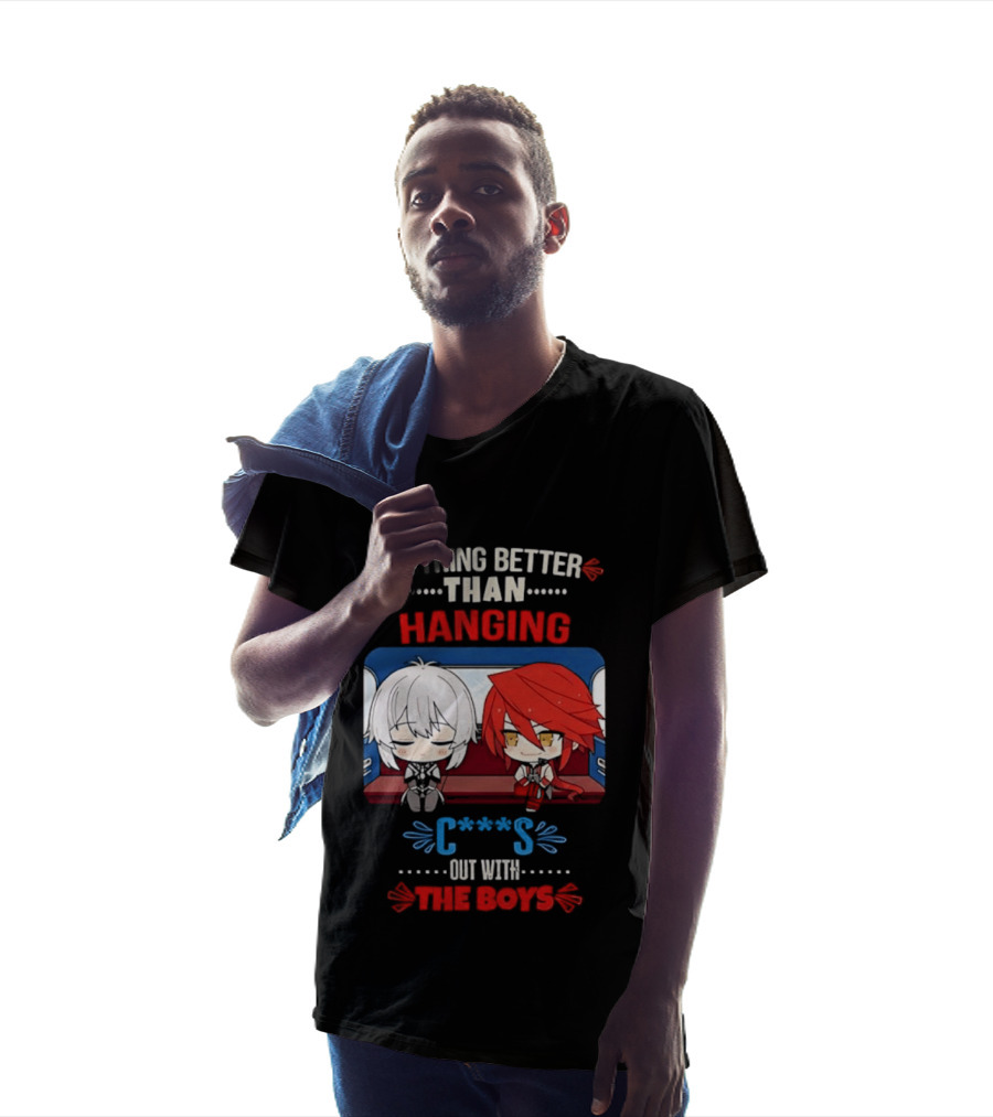 Nothing Better Than Hanging Out With The Boys Otto Apocalypse Kevin Kaslana Honkai Impact 3rd T-Shirt