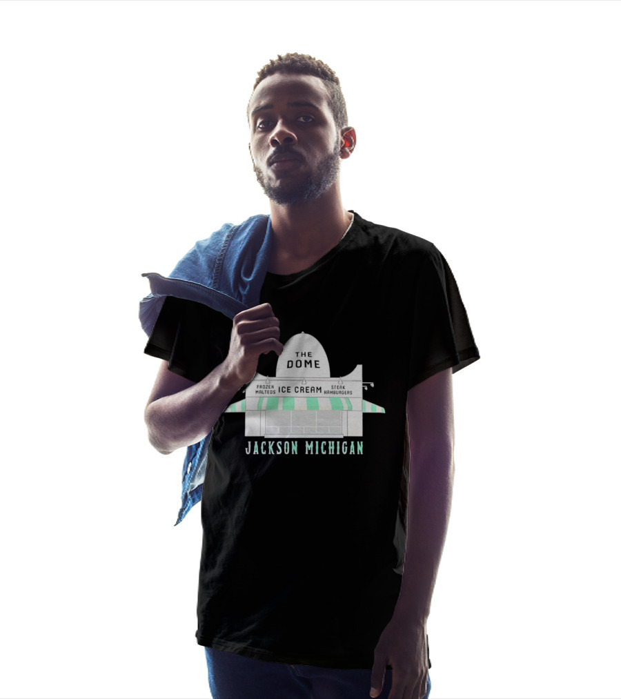 The Dome Ice Cream Shop Jackson Michigan T-Shirt