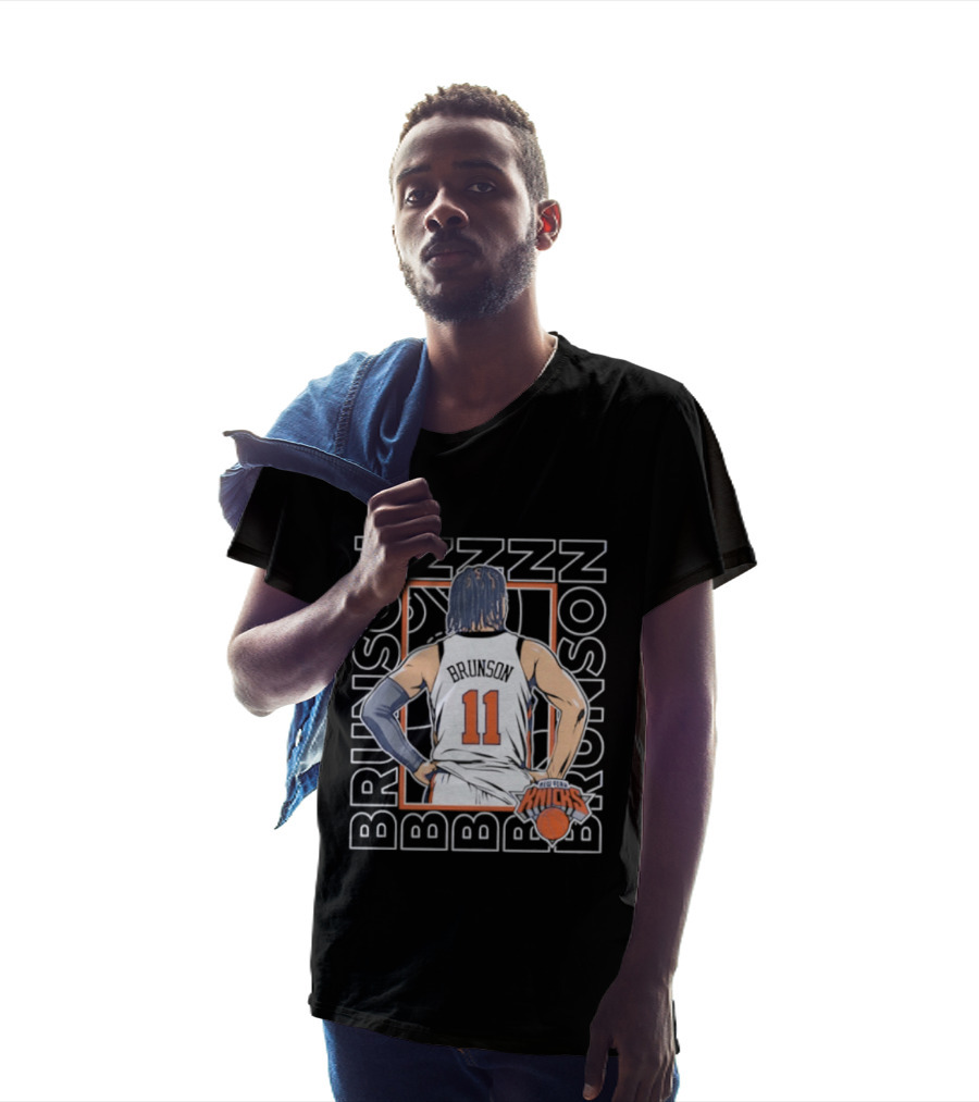 Jalen Brunson New York Knicks ZZZ ZZZ 11 Basketball Star T-Shirt