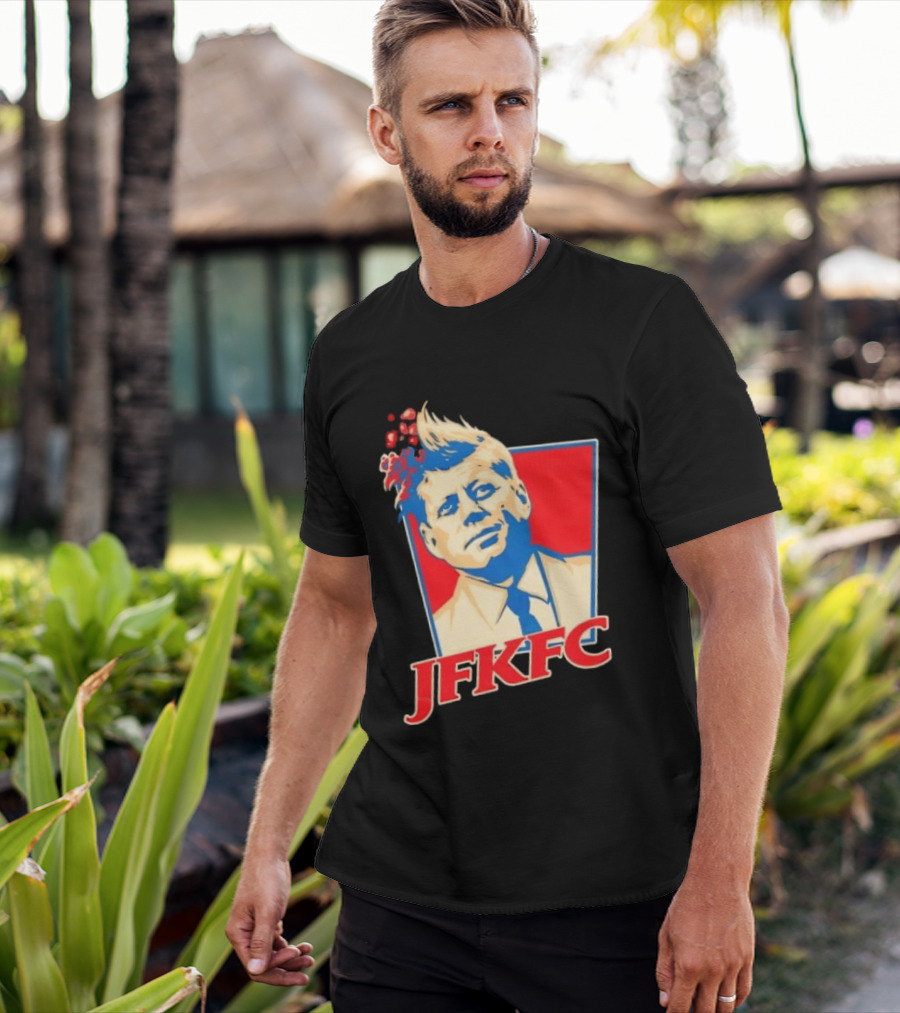 JFKFC John F. Kennedy KFC Mashup T-Shirt