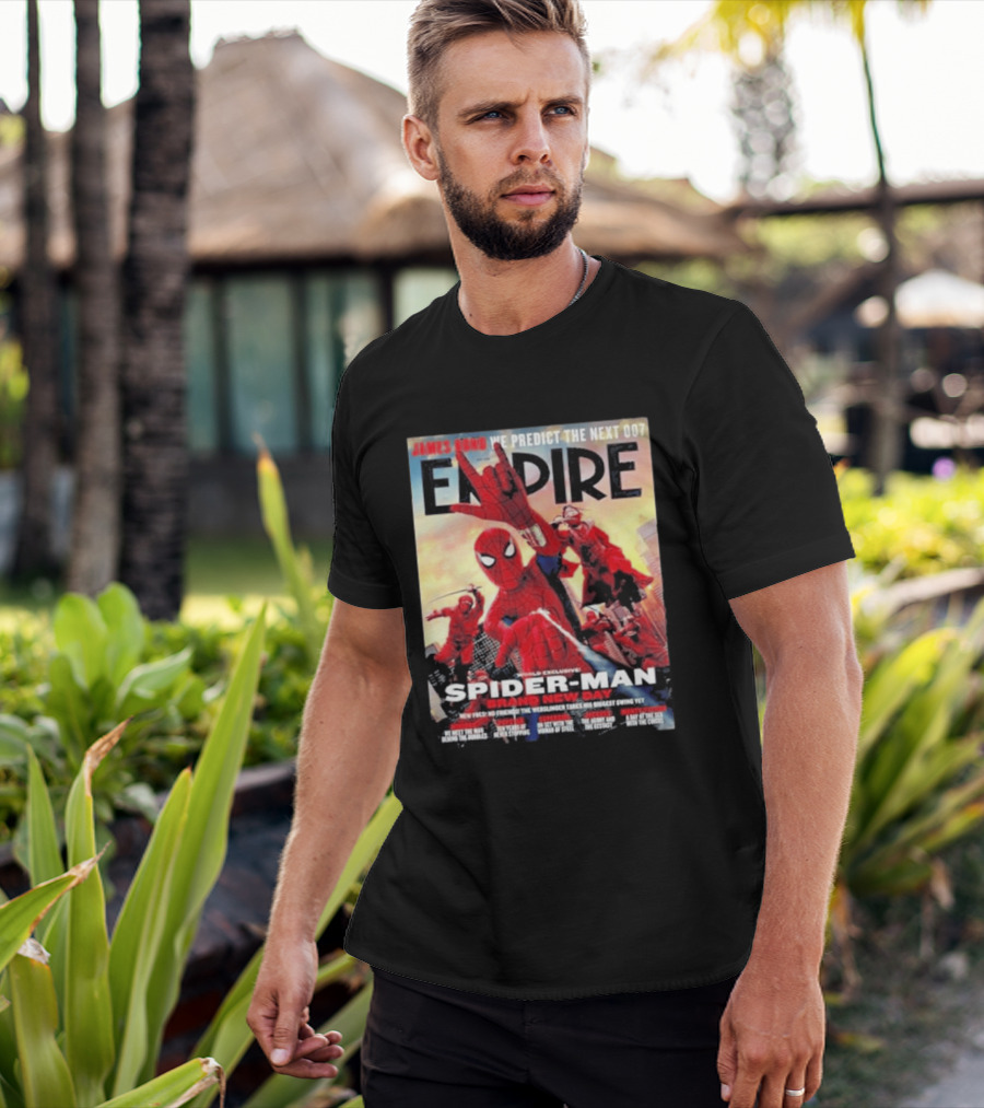 Empire Magazine Spider Man Brand New Day The Webslinger Takes His Biggest Swing Yet T-Shirt
